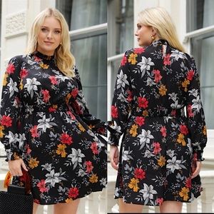 SHEIN Bold Floral Dress